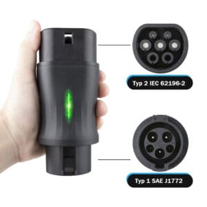 מתאם כבל טעינה לרכב חשמלי
